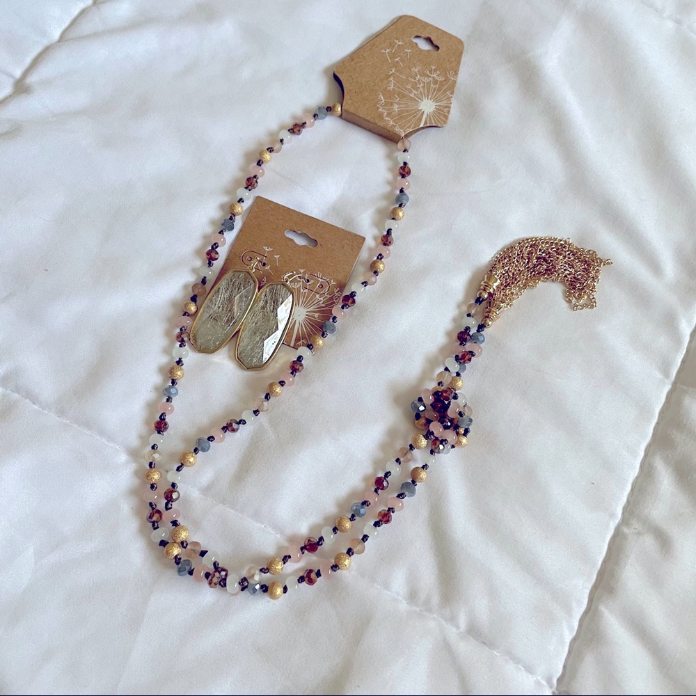 Earrings and Necklace set